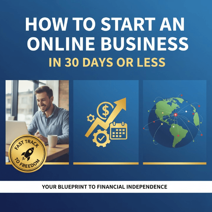 How to Start an Online Business in 30 Days or Less